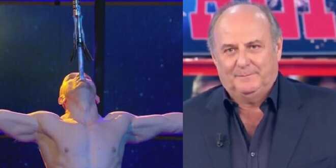 Lo Show dei Record, panico in studio: incidente per un fachiro con la spada