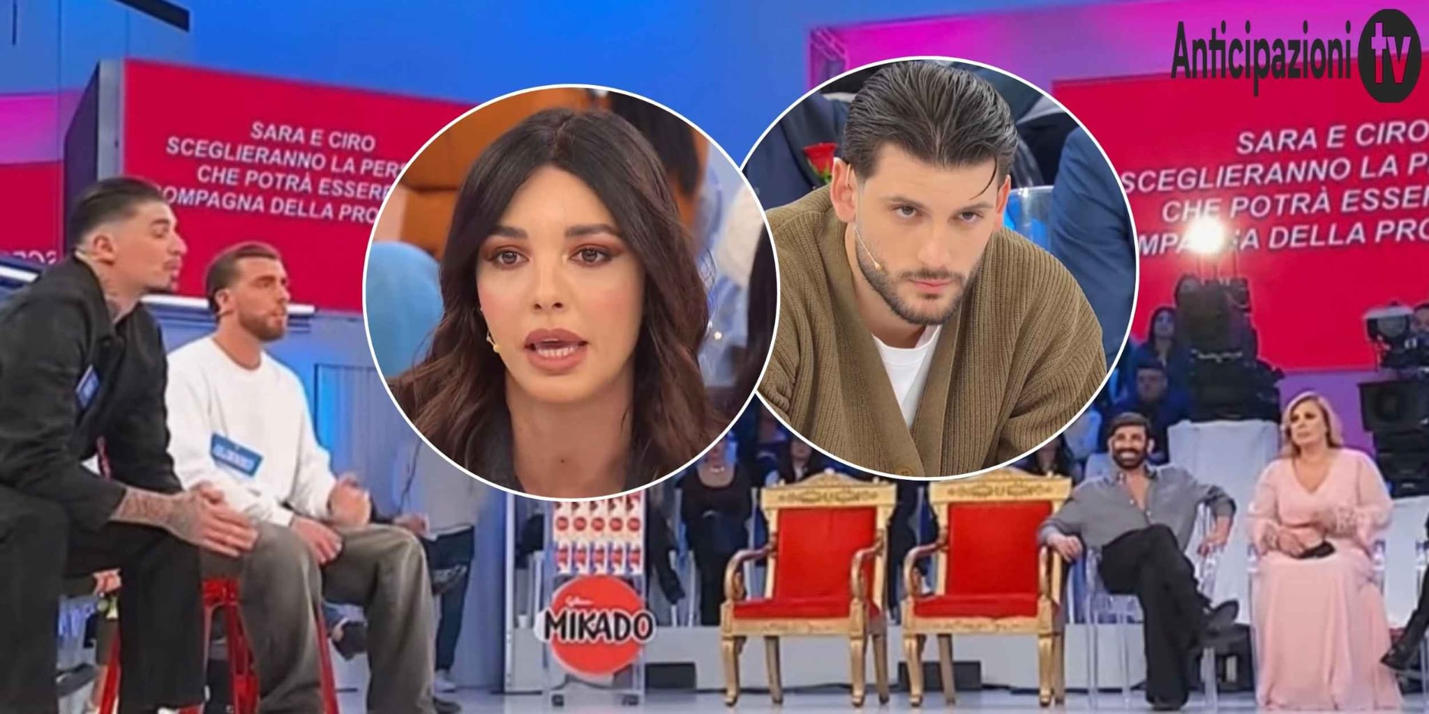 Malore per Sara a Uomini e Donne, rissa sfiorata Matteo-Ciro: cosa non è andato in onda