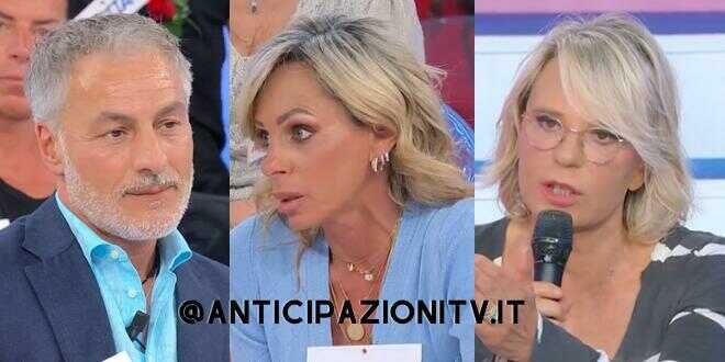 Uomini e Donne, Maria De Filippi si scaglia contro Fabio Boccalini per difendere Alessia Rivolta: le parole censurate