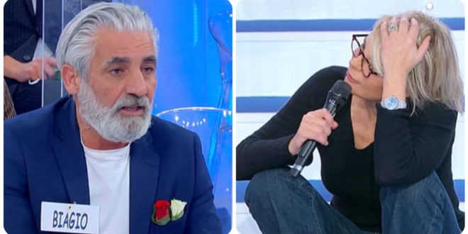 Uomini e Donne, Maria De Filippi si arrabbia con Biagio: “Una donna merita rispetto”