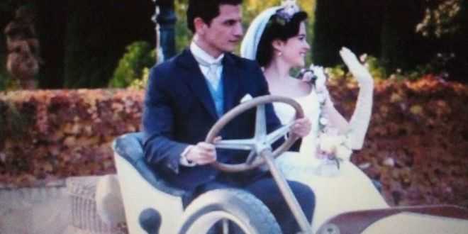Una Vita anticipazioni spagnole: Maria Luisa arriva in auto al suo matrimonio