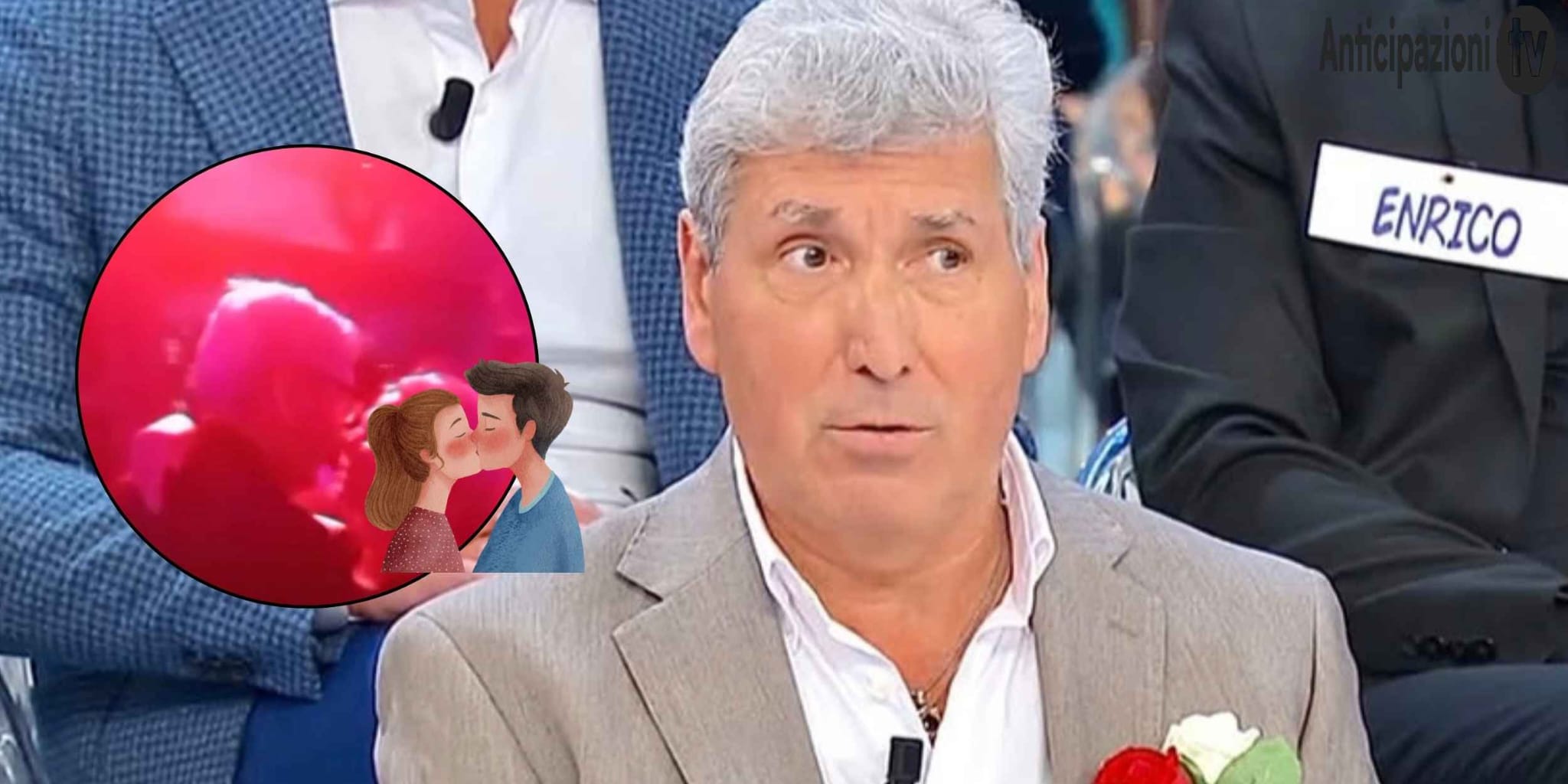 Uomini e Donne, Mario Lenti avvistato con una famosissima ex dama: bacio e polemiche