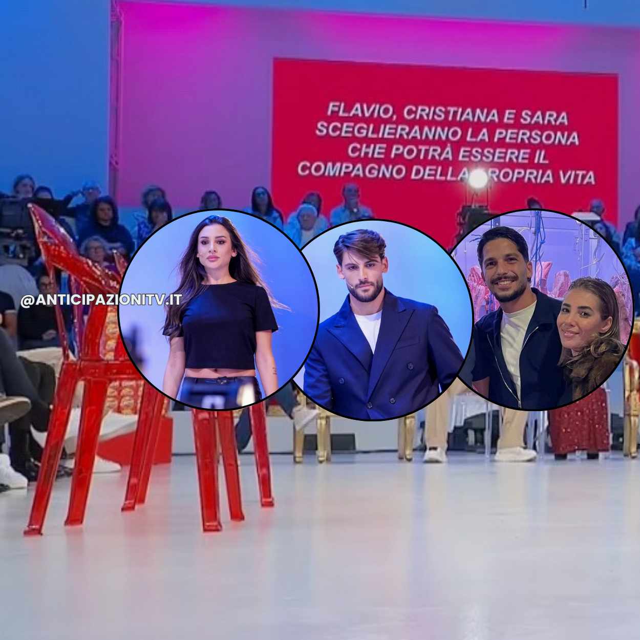 Uomini e Donne: Martina De Ioannon in studio con Gianmarco, Ciro e Cristina