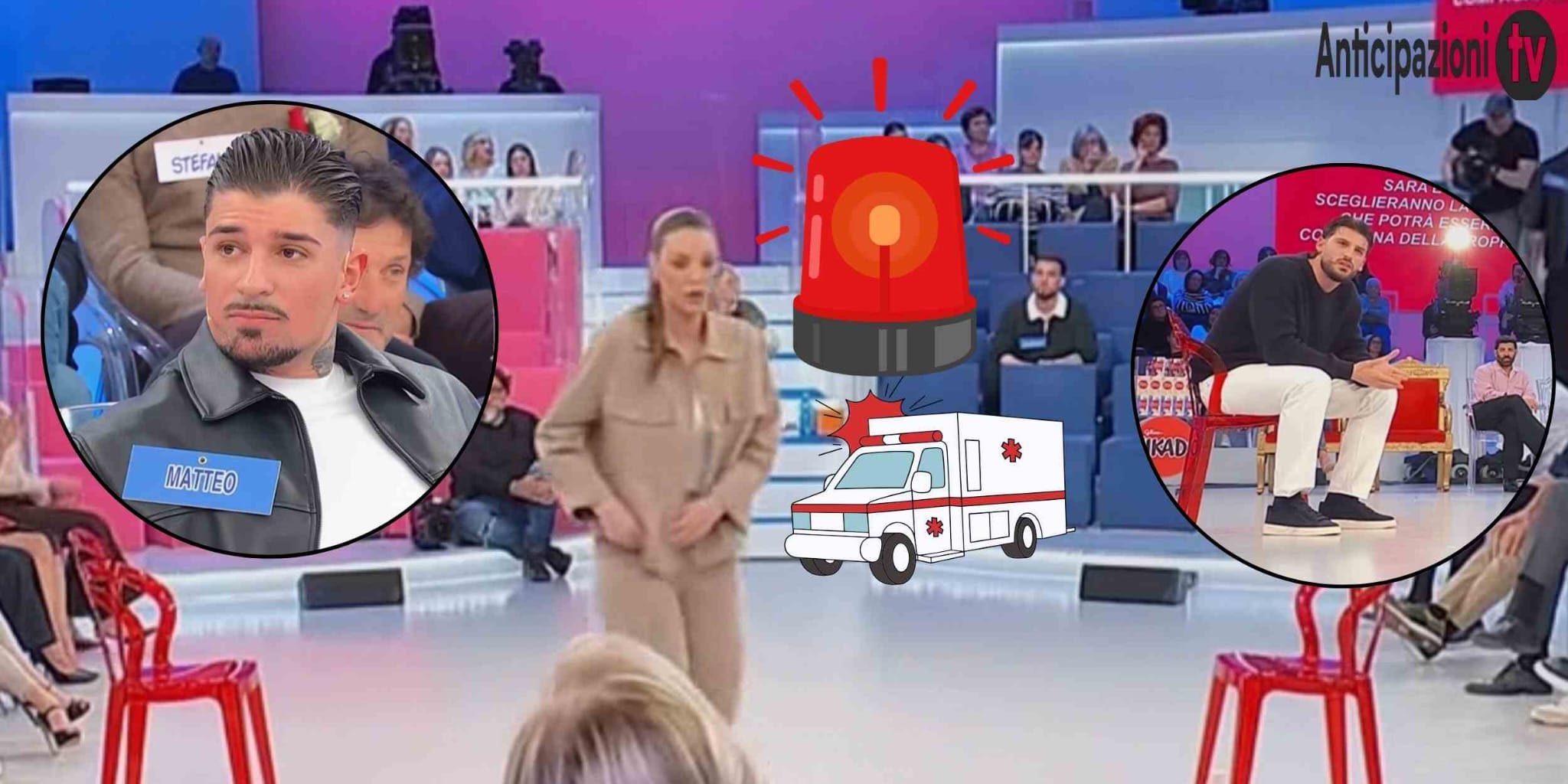 Uomini e Donne, Matteo e Ciro danno scandalo: malore per Sara (e scene censurate)