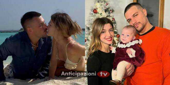 Natalia Paragoni e Andrea Zelletta soli alle Maldive: dove hanno lasciato la figlia Ginevra?