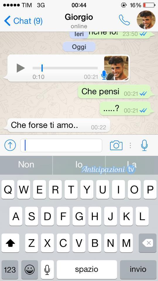 News Temptation Island: Giorgio ammette di essere innamorato di Aurora, ma lei fa l’ennesimo gesto che non piace