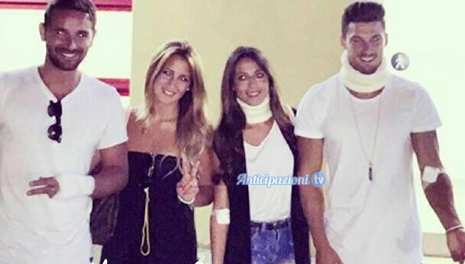 News Temptation Island: incidente d’auto per Emanuele e Alessandra e Dario e Claudia