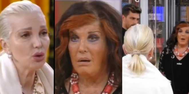 GF vip, Patrizia De Blanck ritrova la Marchesa d’Aragona ed è scontro stellare: il web insorge