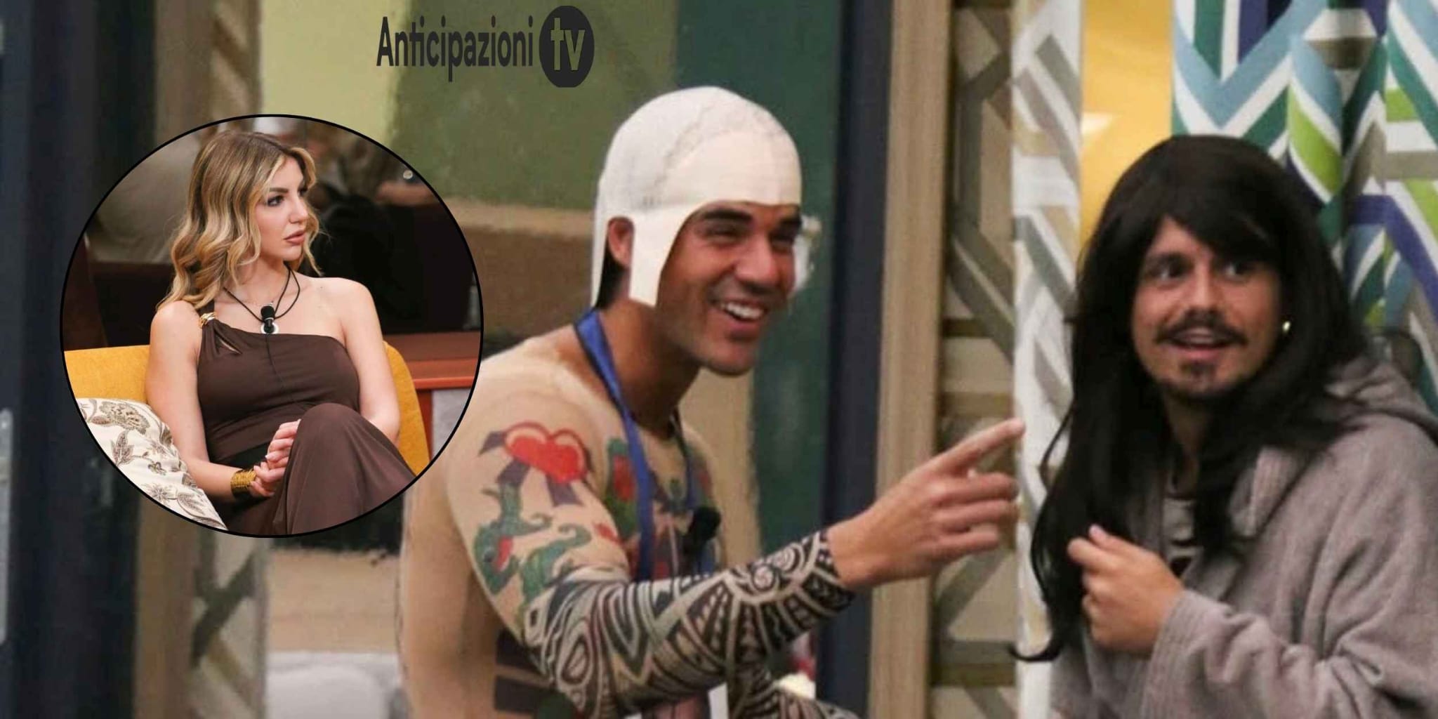 GF Vip 8, polemica per il gesto di Renato e Nicolò su Lucia: cosa hanno fatto