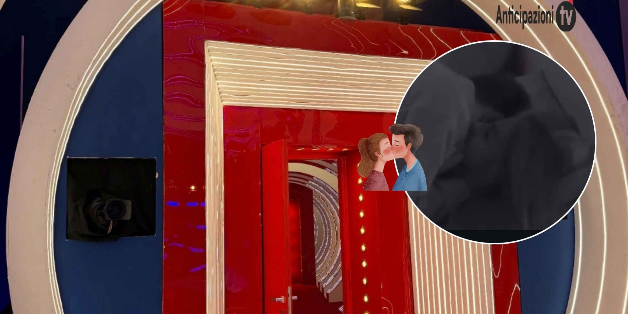 Arriva il primo bacio del GF VIP 8: scatta la passione nella notte