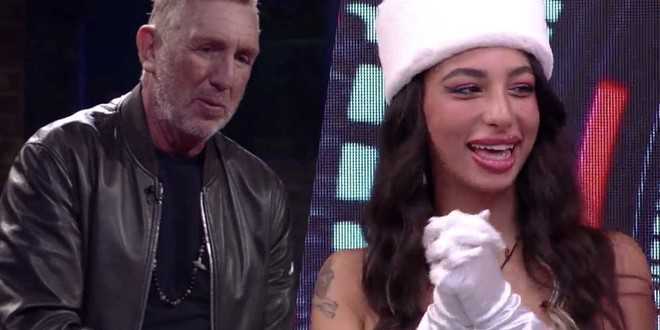 GF Vip, la reazione di Lulù al comportamento del padre di Manuel Bortuzzo