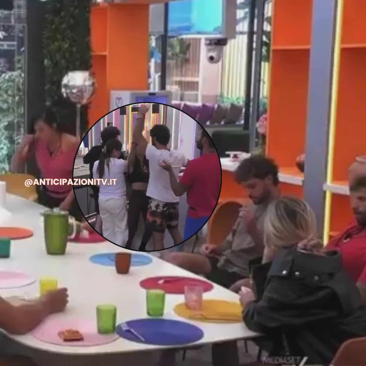 Grande Fratello 2025, rissa sfiorata tra Jonas e Omer: la regia censura