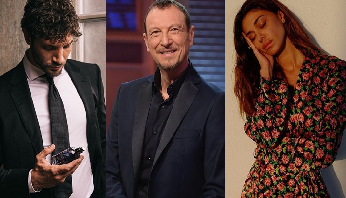Sanremo 2020, Belen Rodriguez e Stefano De Martino si aggiungono a Amadeus?