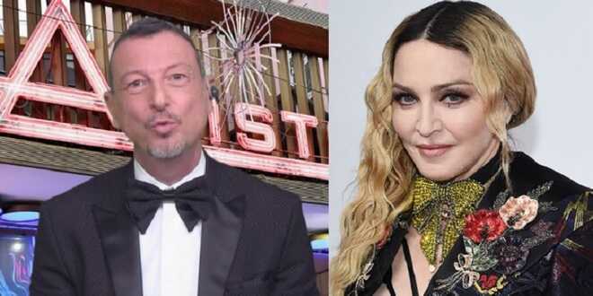 Sanremo 2023, Amadeus contraddice Fiorello: salta la trattativa con Madonna?