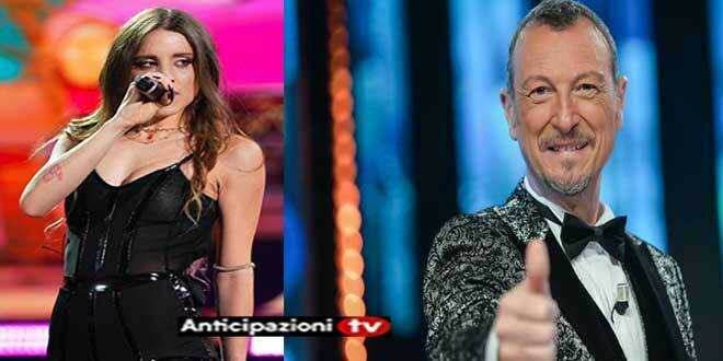 Sanremo 2024, Angelina Mango svela se accetterebbe la proposta di Amadeus