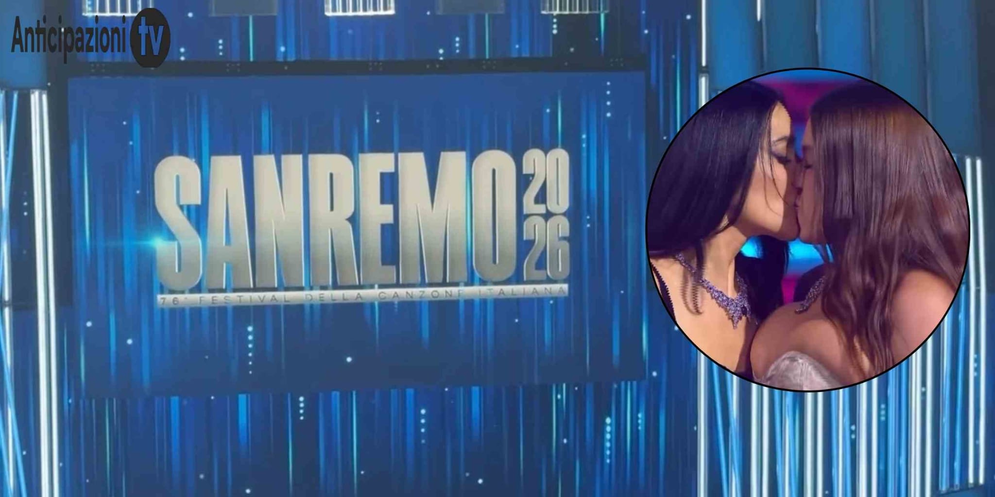 Censura sul bacio tra Levante e Gaia: parla il regista di Sanremo