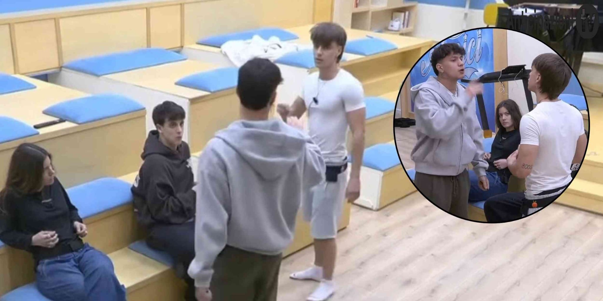 Serale Amici 25, lite tra Opi e Plasma: gravi accuse in casetta