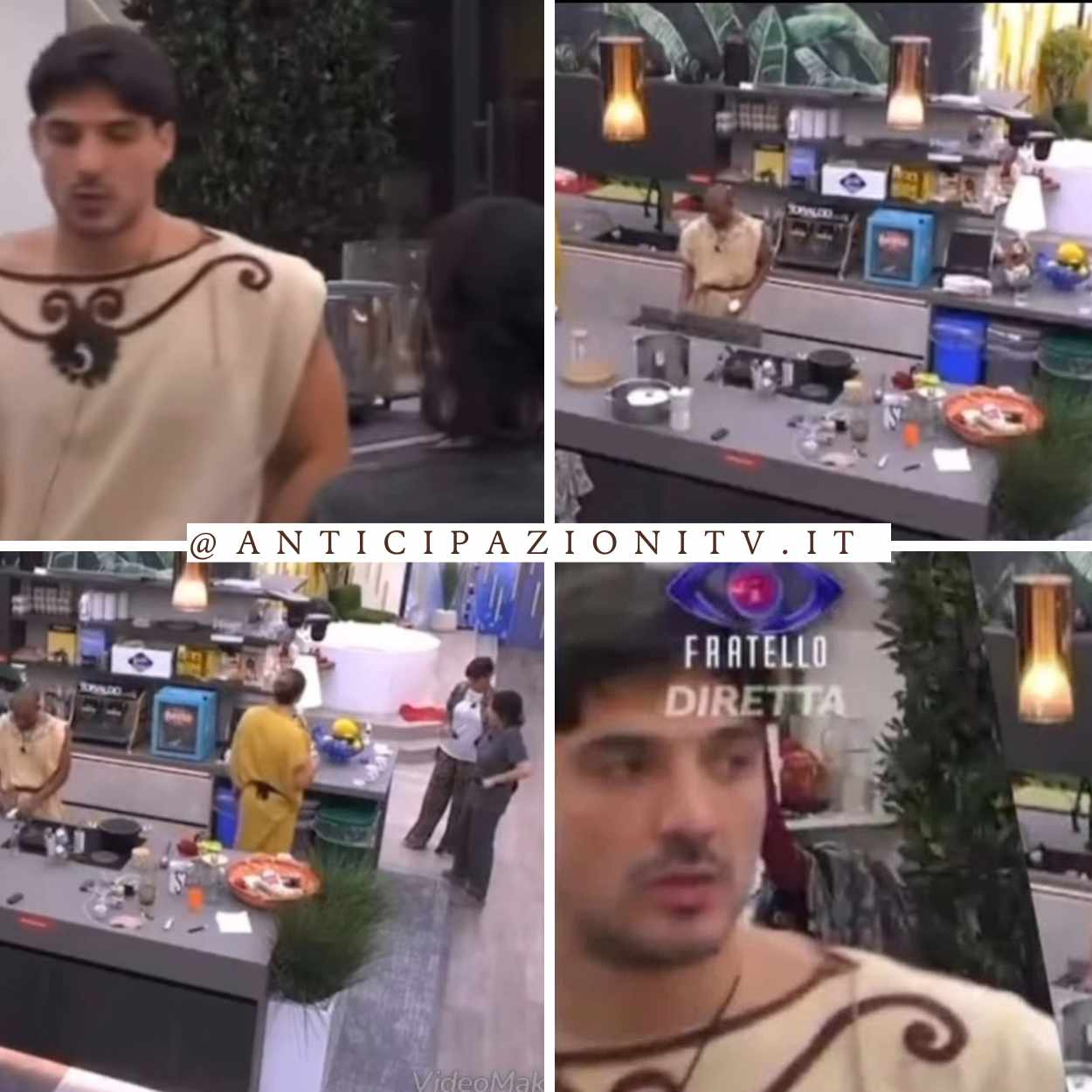 Grande Fratello, Shaila Gatta ubriaca: urla e pugni di Lorenzo Spolverato