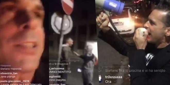 Grande Fratello Vip, Silvestrin va col megafono fuori della Casa e rischia il linciaggio