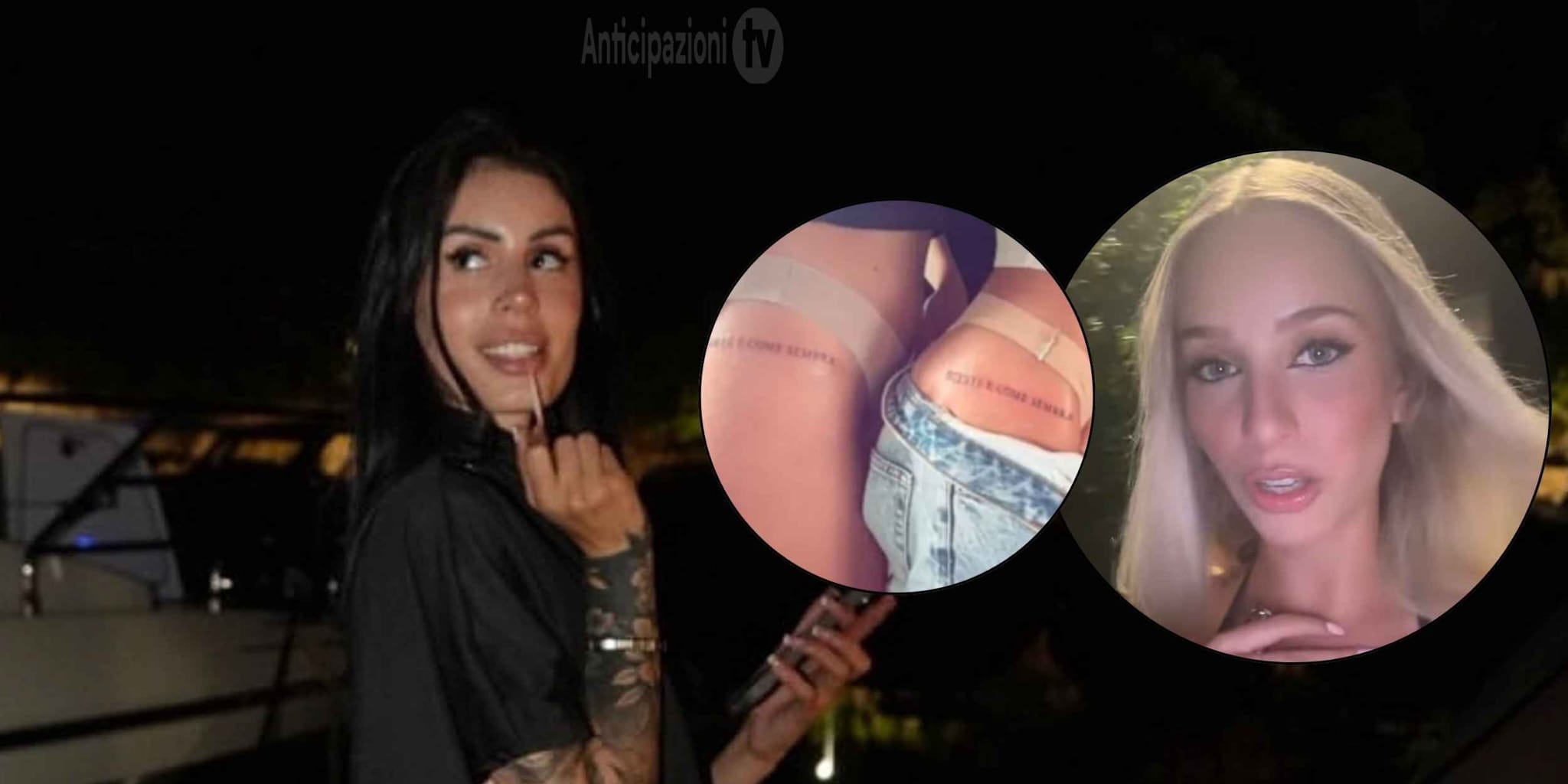 Temptation Island: Soraya Sabetta svela il significato del tatuaggio con Sara Palumbieri e sulla loro amicizia