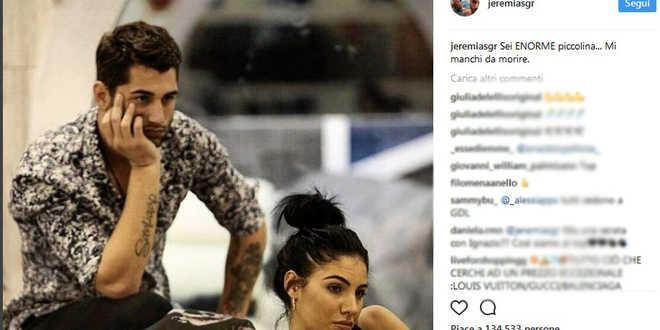 News Uomini e Donne, sta nascendo qualcosa tra Giulia e Jeremias?