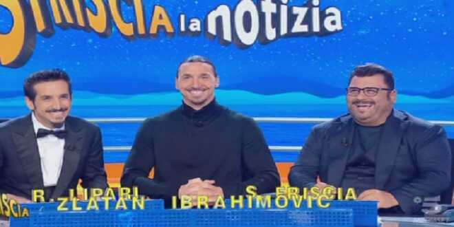 Striscia la Notizia, svelato il cachet da capogiro di Ibrahimovic: bufera sul web