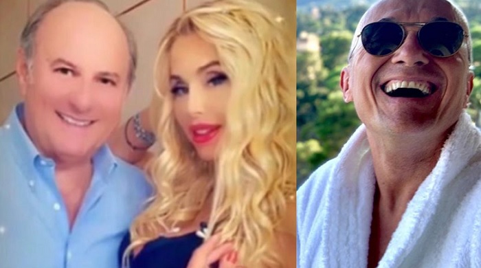 Valeria Marini esagera con i filtri: la foto con Gerry Scotti diventa subito virale!