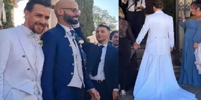 Amici, Valerio Scanu si è sposato: non mancano le critiche al suo abito