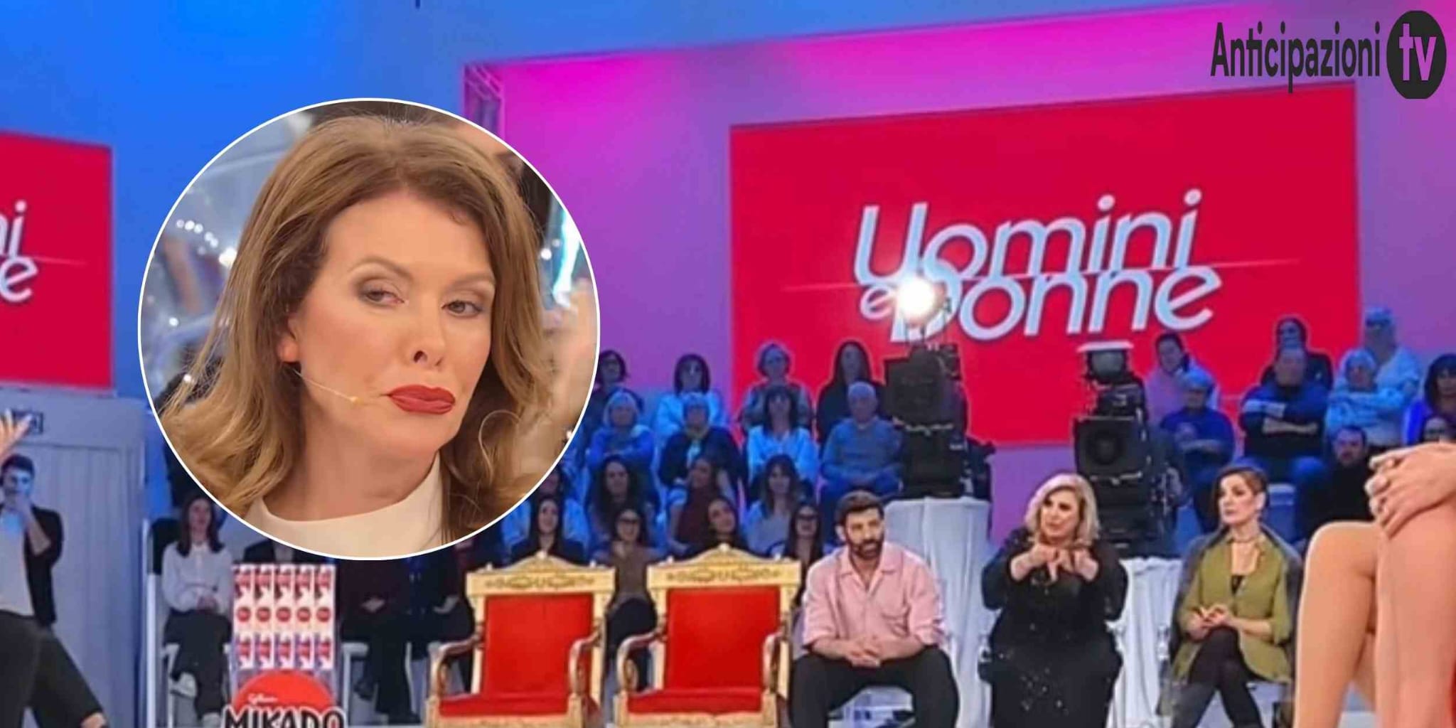 Uomini e Donne anticipazioni: video shock in studio su Cinzia Paolini