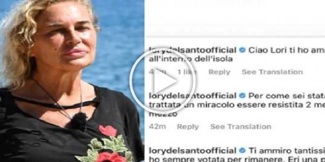 Isola dei Famosi, Lory Del Santo fa una gaffe clamorosa: si commenta e si elogia da sola