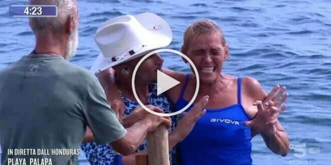 Isola dei famosi 2023, attacco di panico in diretta per Alessandra Drusian