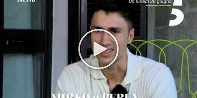 Temptation Island 2023, Mirko in lacrime dopo il video di Perla