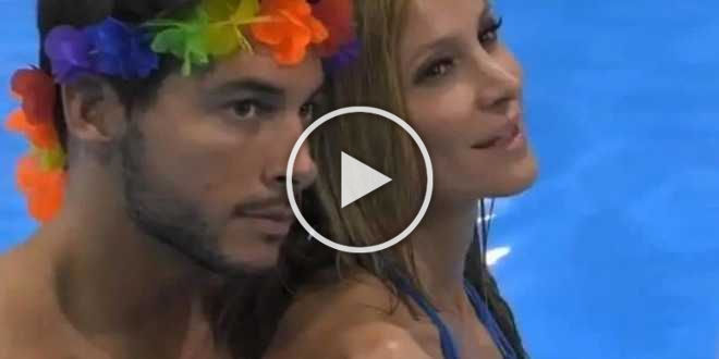 Grande Fratello Vip 4, Adriana Volpe e Denver sempre più vicini