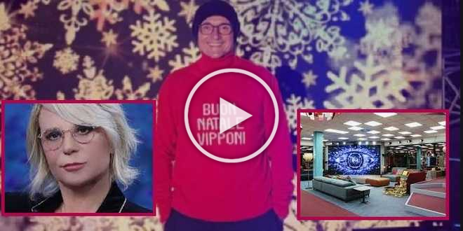 GF Vip 6 in onda anche a Natale: nella Casa entra Maria De Filippi