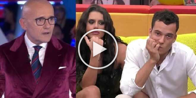 GF Vip 7, Edoardo e Antonella si sono lasciati: Signorini pronto a tutto per unirli di nuovo