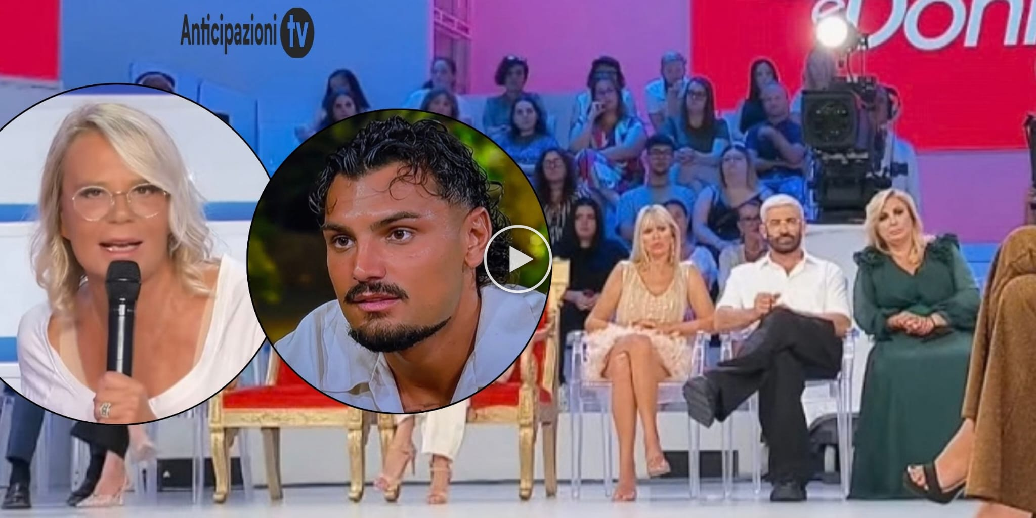 Uomini e Donne anticipazioni, Alessandra Mussolini critica Giovanni Grazioso: interviene Maria De Filippi
