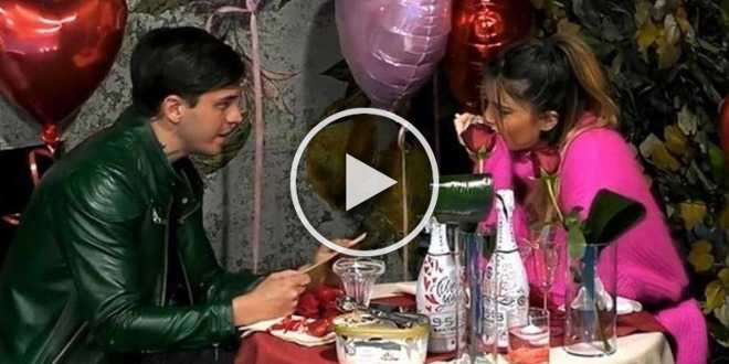 GF Vip, Alessandro Basciano si ferisce durante la cena con Sophie
