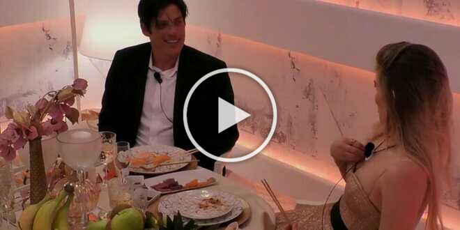 Alessio e Anita parlano in codice durante la cena in suite: dichiarazioni spiazzanti su Perla