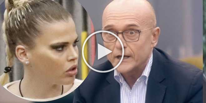 GF Vip 5, Alfonso Signorini, Carlotta Dell’Isola parla della loro discussione