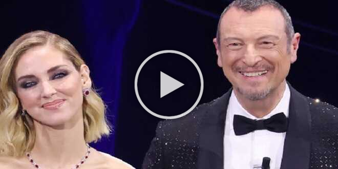 Sanremo 2024, Amadeus ricomincia da Chiara Ferragni: offerta da capogiro per lei