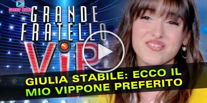 Amici, Giulia Stabile rivela di avere un debole per un ex protagonista del GF Vip 7