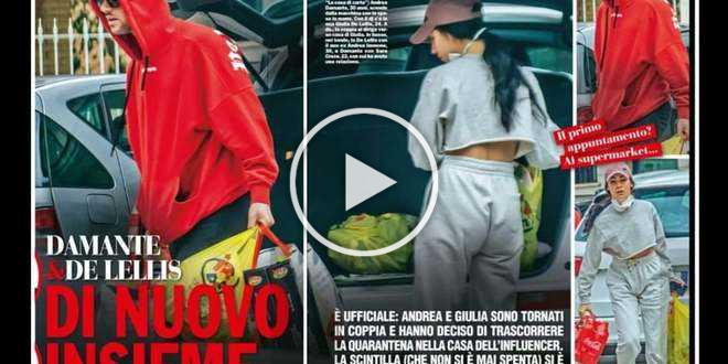 Andrea Damante e Giulia De Lellis si vedevano in segreto: “Chi” ricostruisce il ritorno di fiamma