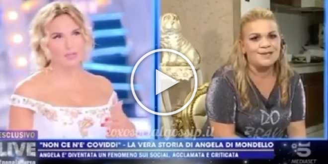 Angela di Mondello assente dalla d’Urso: “Ho problemi con la giustizia”