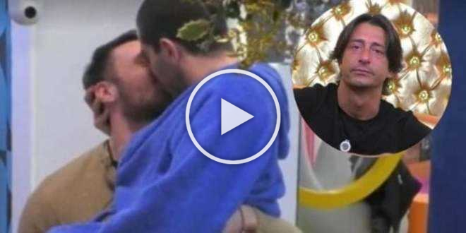 GF Vip 5, il bacio tra Tommaso Zorzi e Andrea Zenga fa infuriare Francesco Oppini
