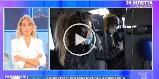 Barbara d’Urso, l’inseguimento in elicottero indigna il web: “È una vergogna”