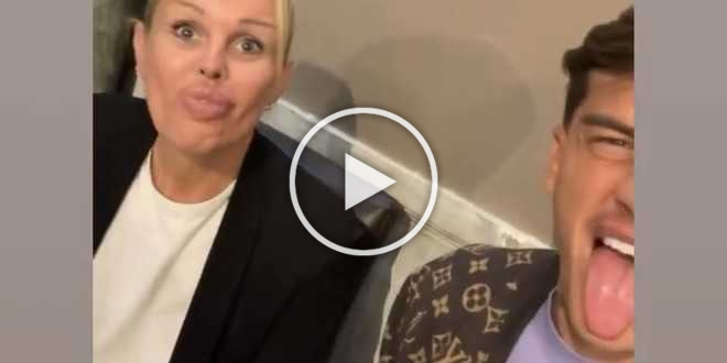 GF Vip, Alessandro Basciano incontra la mamma di Sophie Codegoni