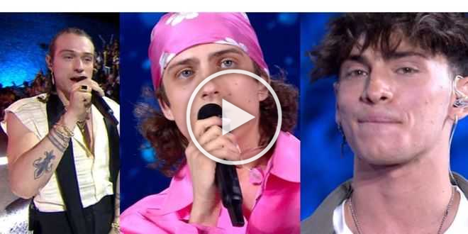 A “Battiti Live” gli ex Amici Irama, Sangiovanni e Deddy infiammano il palco: le curiose dichiarazioni