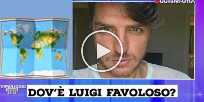 Caso Luigi Favoloso: l’ex gieffino gioca a nascondino e offre mille euro