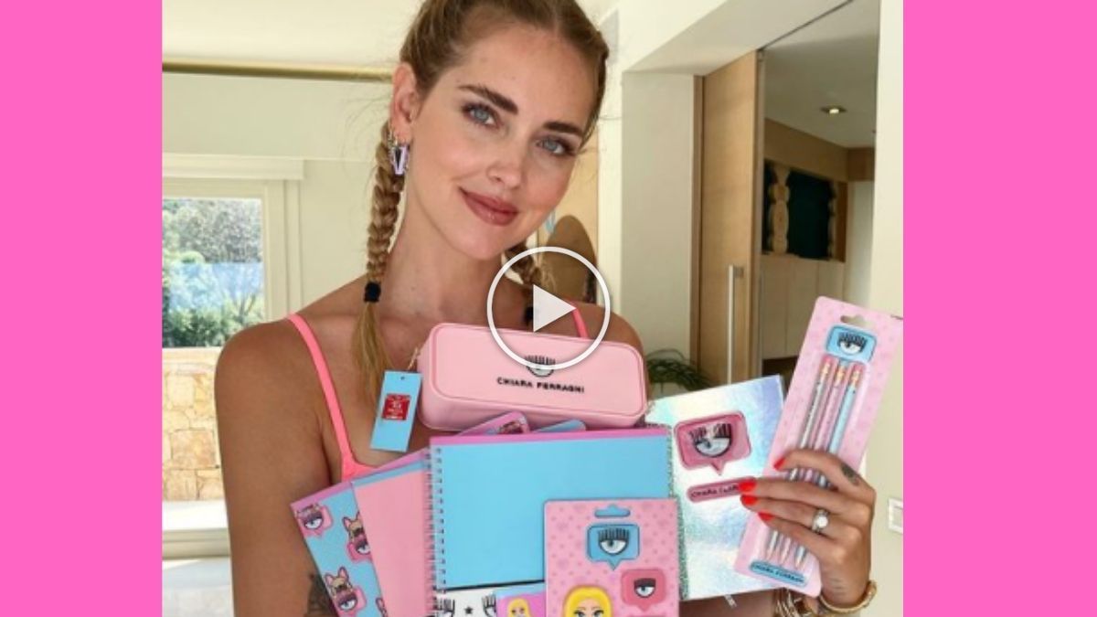 Chiara Ferragni, arriva la nuova collezione per la scuola e montano le polemiche