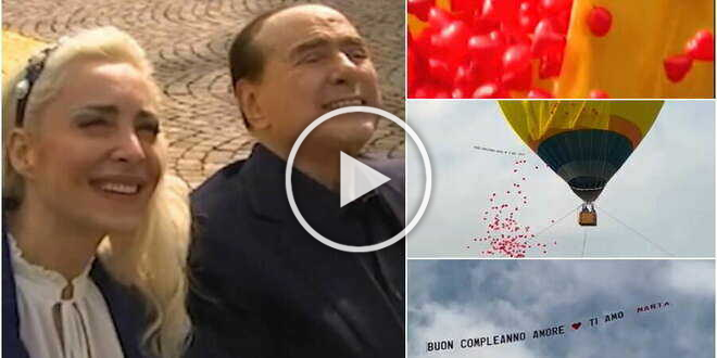 Marta Fascina festeggia il compleanno di Berlusconi in stile Uomini e Donne
